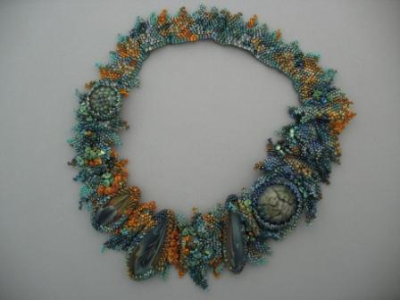 sunset necklace